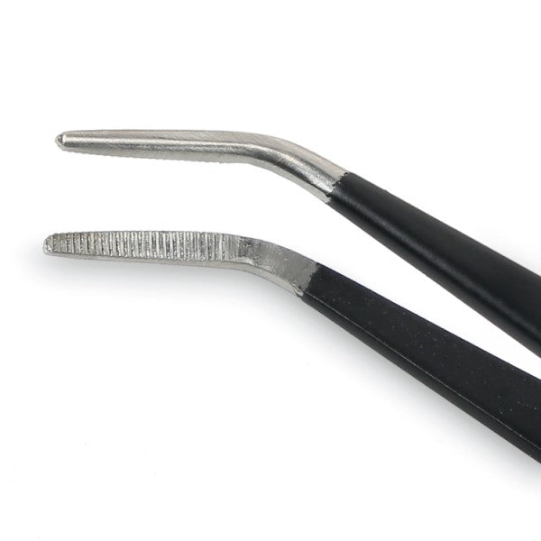 Serie di 4 pinzette ESD a molla antiacido e antimagnetiche Beta 999ESD/B4