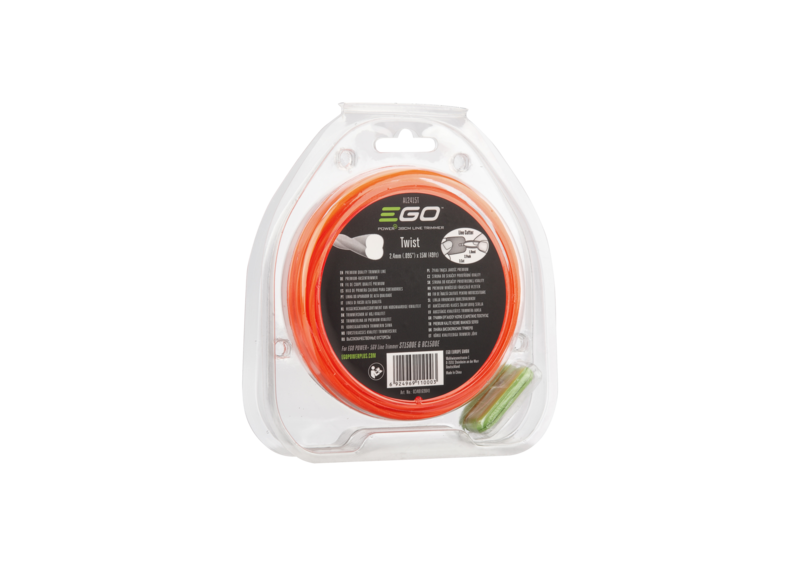 FILO RITORTO SILENZIATO DA 15 M E 2,4 MM (ARANCIO/VERDE) Ego AL2415T