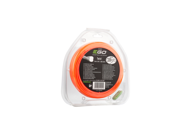 Filo per trimmer di qualità premium Ego AL2450T 50 m 2,4 mm twist line a basso rumore