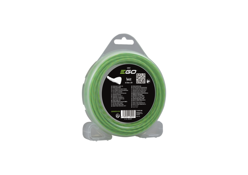 FILO RITORTO SILENZIATO DA 12 M E 3,0 MM (GIALLO/VERDE) Ego AL3012T