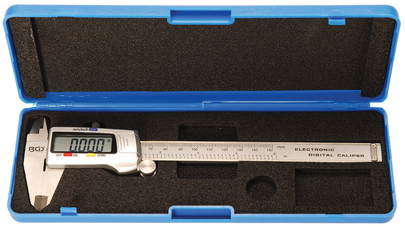 CALIBRO A CORSOIO CON DISPLAY DIGITALE, 150 MM BGS1930