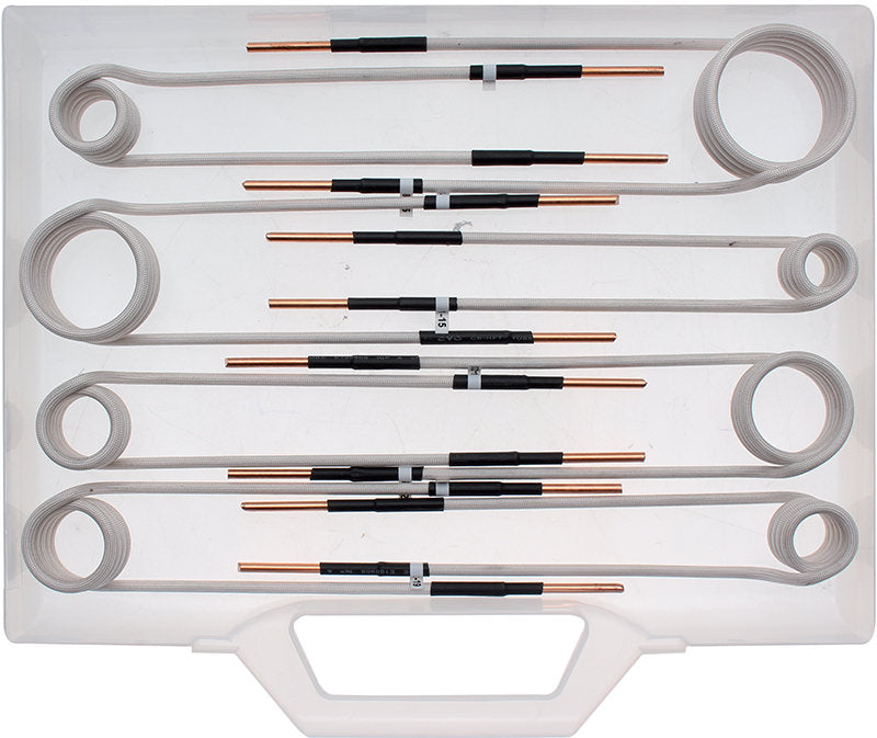 SET 8 PEZZI, SERPENTINE 90°, PER RISCALDATORE AD INDUZIONE BGS 2169 BGS2169-2