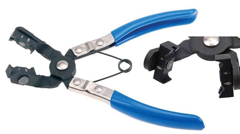 PINZE CURVE PER FASCETTE TUBI CLIC E CLIC-R BGS471