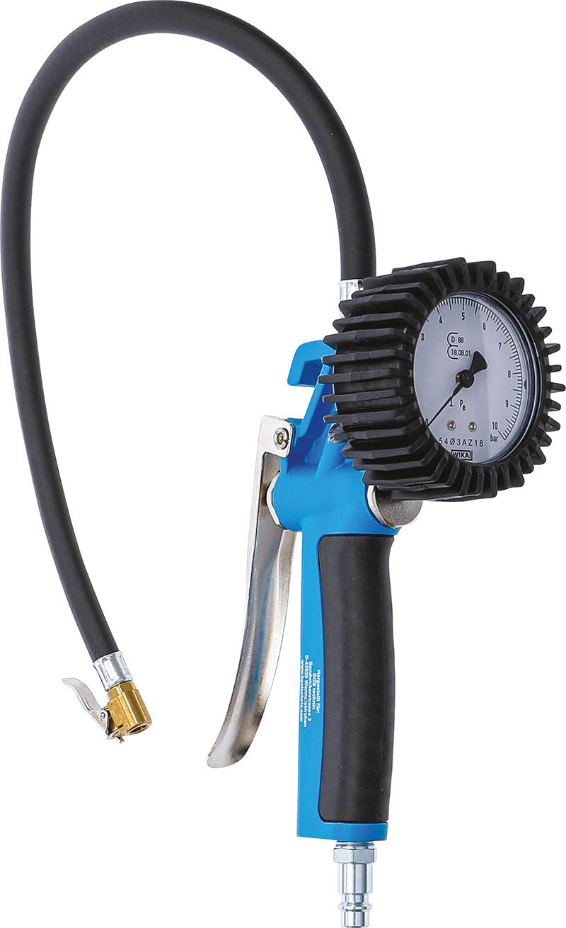 PISTOLA DI GONFIAGGIO PNEUMATICA, CALIBRATA BGS55410