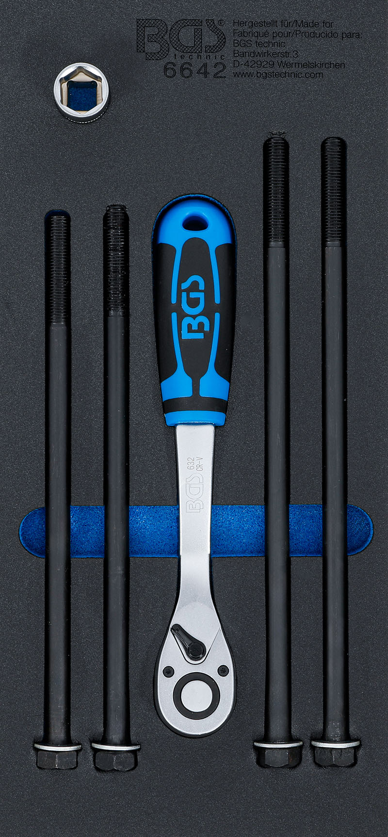 SET 6 PEZZI, BULLONI DI ABBASSAMENTO MOTORE, PER SMART BGS BGS6642