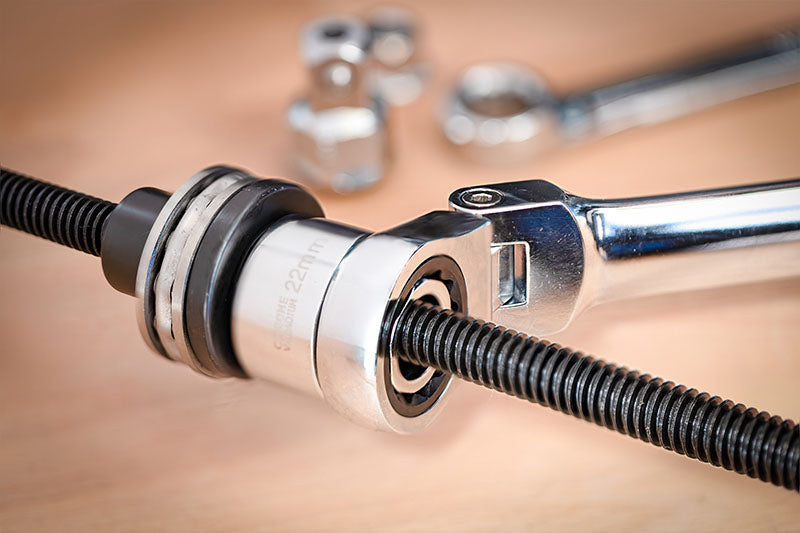 SET 27 PEZZI, CHIAVI A DOPPIO ANELLO, CON CRICCHETTO SNODATO, EXTRA LUNGHE BGS74274