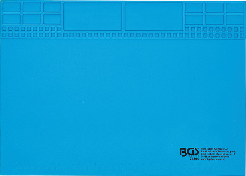 TAPPETINO IN SILICONE, MAGNETICO, 350 X 245 X 3 MM BGS74304