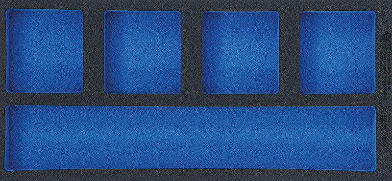 MODULO, 5 SCOMPARTI, 408 X 189 X 32 MM BGS74362