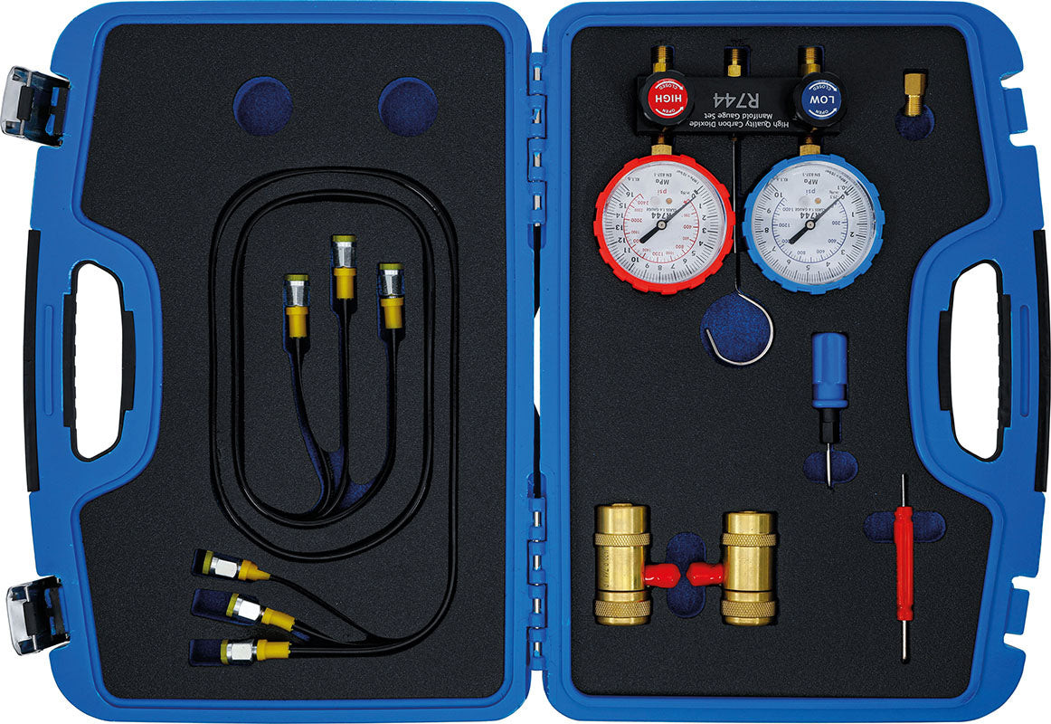 MANOMETRO PER ARIA CONDIZIONATA, PER REFRIGERANTE R744 BGS74435