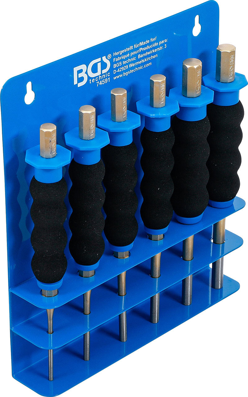 SET 6 PEZZI, CACCIASPINE CON PROTEZIONE, 180 MM, 3 - 8 MM BGS74591