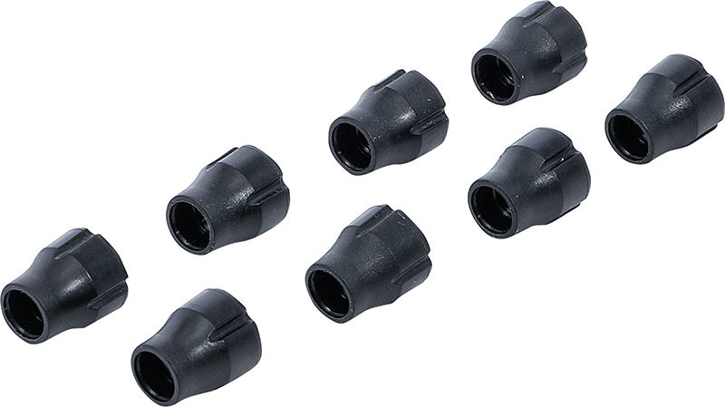 SET 8 PEZZI, TAPPI PER VALVOLE IN PLASTICA, PER LA MARCATURA DEI PNEUMATICI BGS80722