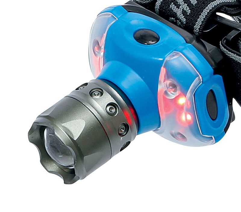 LUCE FRONTALE A LED, CON FASCIO DI LUCE REGOLABILE, 3 W BGS85327