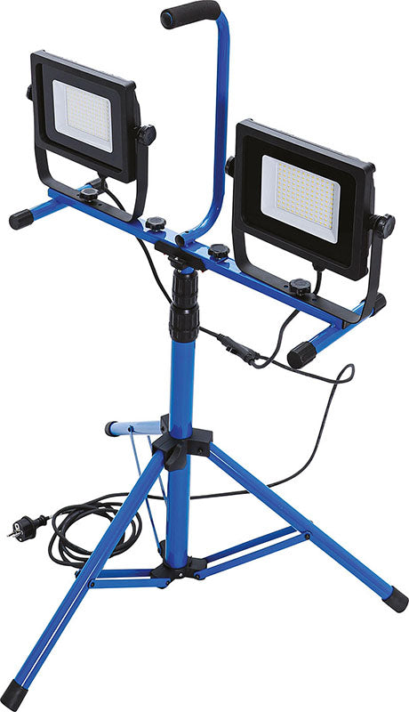 LAMPADE DA LAVORO DUO-SMD-LED, CON TREPPIEDE, 2 X 70 W BGS85338