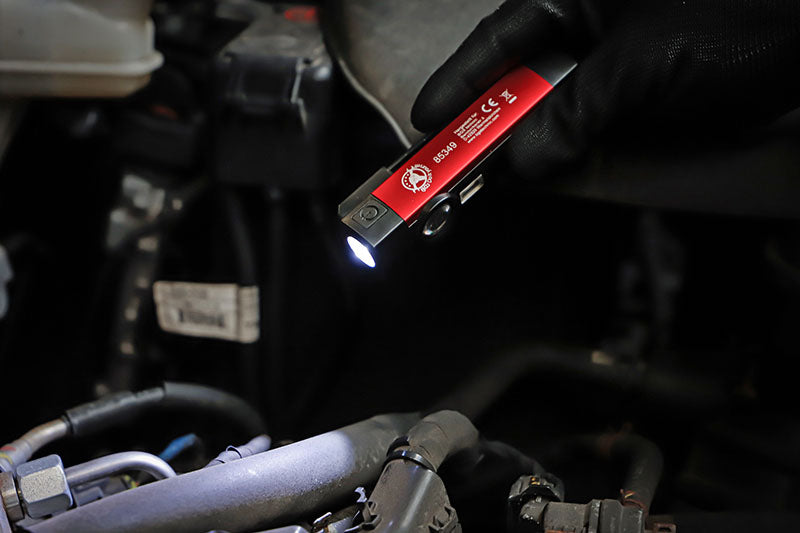 MINI LAMPADA RICARICABILE LED COB+UV BGS85349