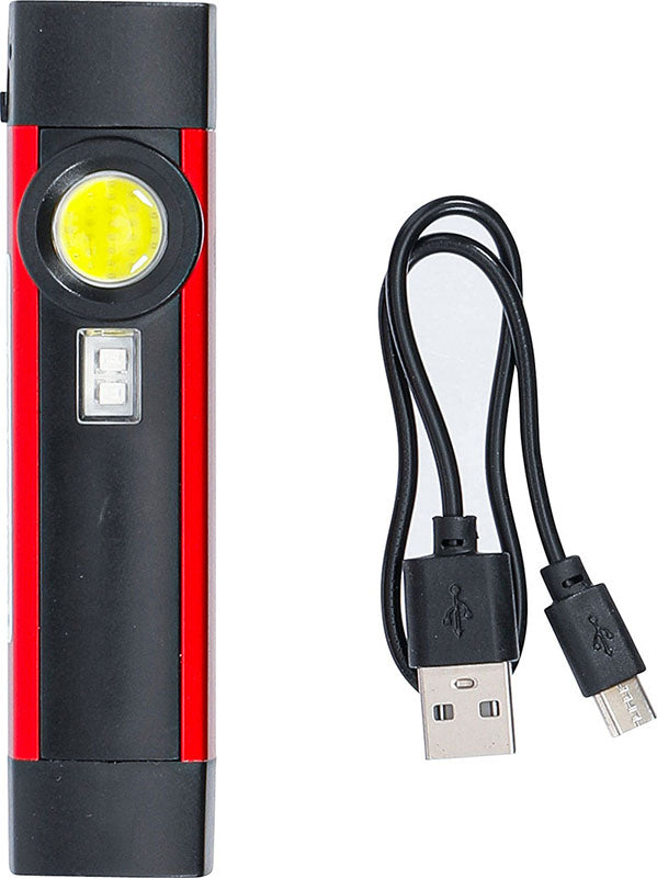 MINI LAMPADA RICARICABILE LED COB+UV BGS85349