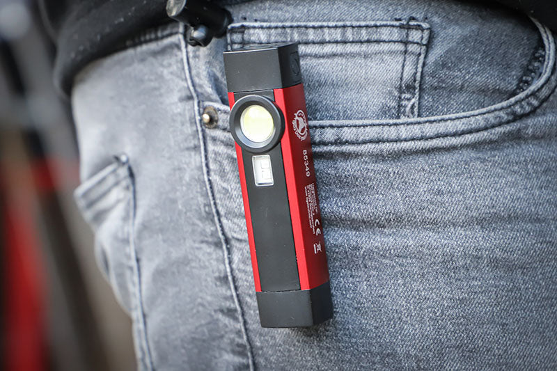 MINI LAMPADA RICARICABILE LED COB+UV BGS85349