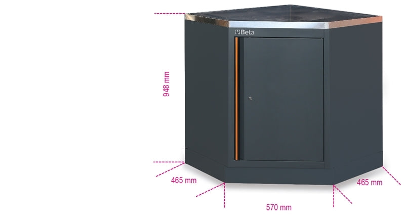 Modulo inferiore angolare per arredo officina C45PRO 2.0 Beta C45PRO 2.0 CAI/X