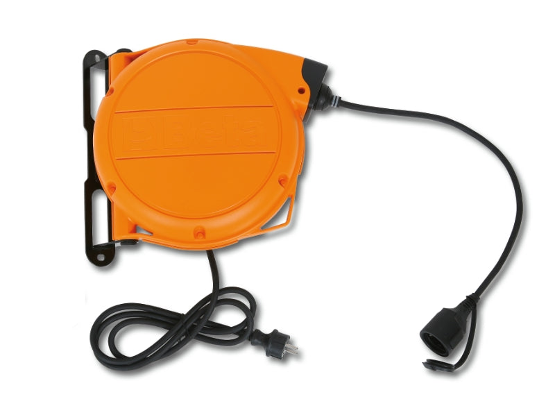 Gamba universale con avvolgitore elettrico integrato per banco da lavoro arredo officina Beta C55B/GAE