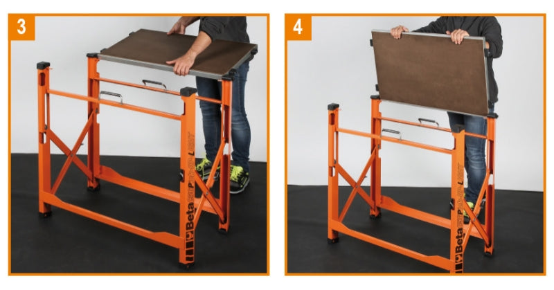 Banco da lavoro pieghevole, versione Light Beta C56PL O