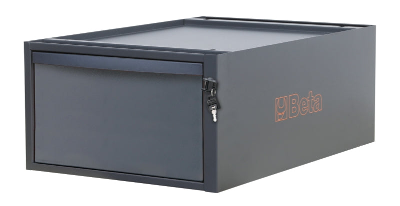 Cassettiera altezza 257 mm con 1 cassetto, per banchi componibili C58BC Beta C58CS 1C