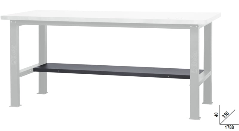 Semi ripiano di sostegno, per banchi componibili C58BC da 2,1 m Beta C58SP 2,1