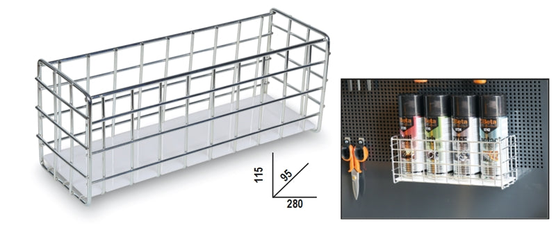 Cestino portaflaconi da parete Beta CP