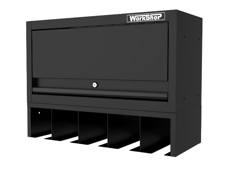 Pensile con porta avvitatori Mps Drill Officina Workshopitaly MPS Total Black