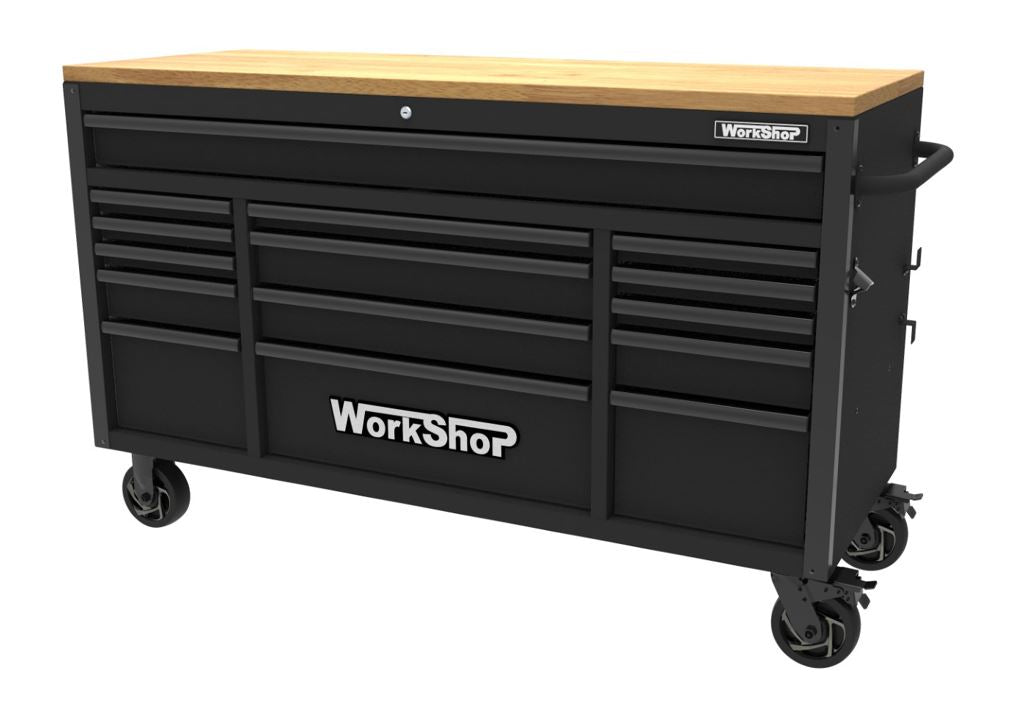 Carrello multifunzione Workshopitaly Full Black KING SIZE full optional