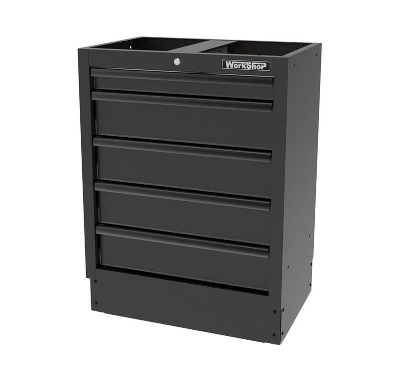 Arredo Officina Workshopitaly MPS 27 inox 3mt. Total Black