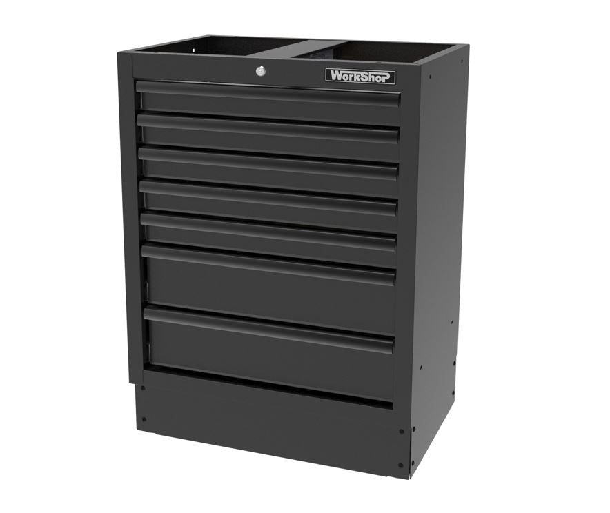 Mobile Officina Workshopitaly MPS con 7 cassetti Total Black