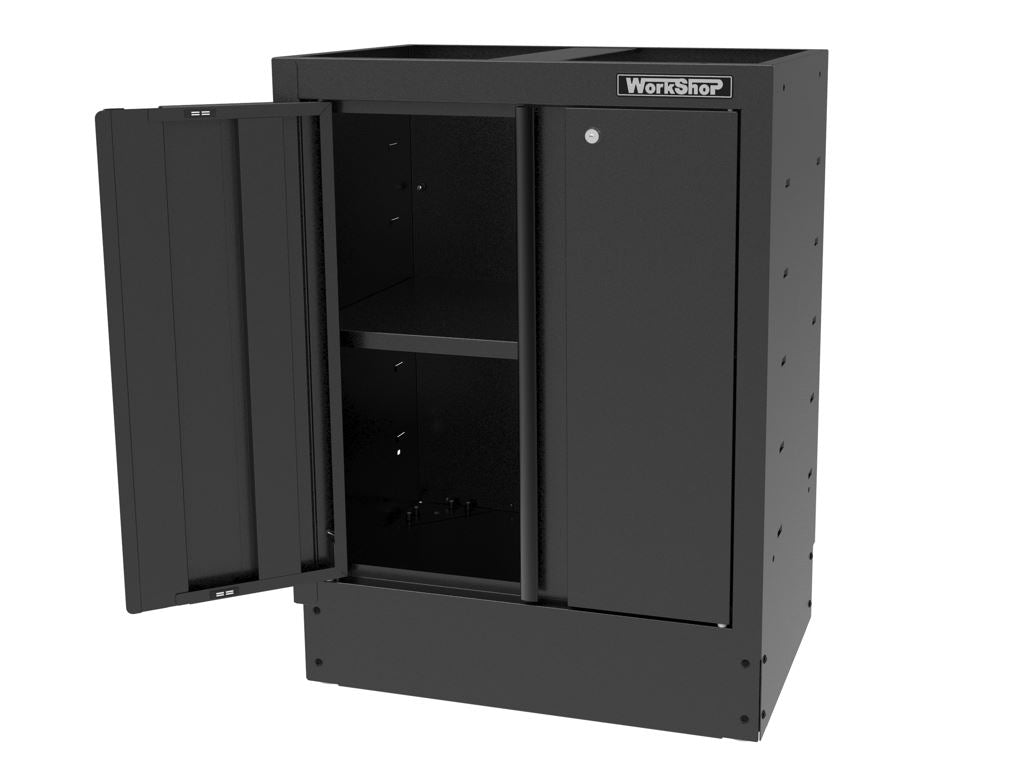 Mobile Officina Workshopitaly MPS con 2 antine Total Black