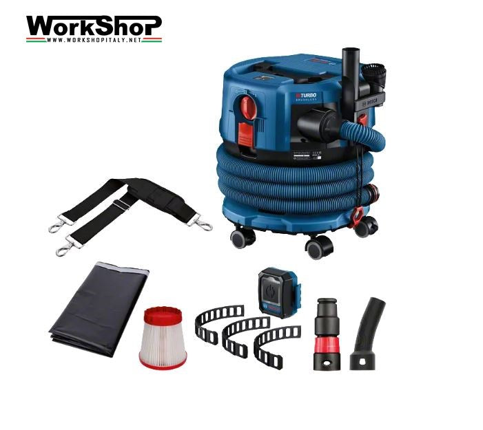ASPIRATORE A BATTERIA Bosch GAS 18V-12 MC PROFESSIONAL ( batterie e caricabatterie non inclusi )