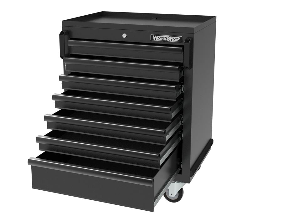 Carrello 7 Cassetti Workshopitaly MPS Total Black
