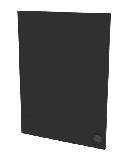 Coppia Pannelli SENZA FORI LISCI per ANGOLO Arredo Officina Workshopitaly MPS Total Black