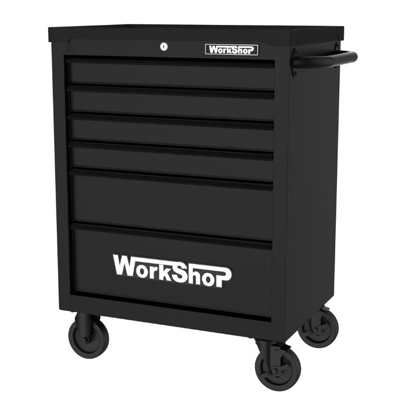 Carrello 6 cassetti Workshopitaly Total Black SPORT LINE + set 33 utensili BIKE Beta