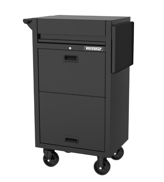 Carrello diagnostica MECCATRONICO 5 cassetti Workshopitaly Total Black