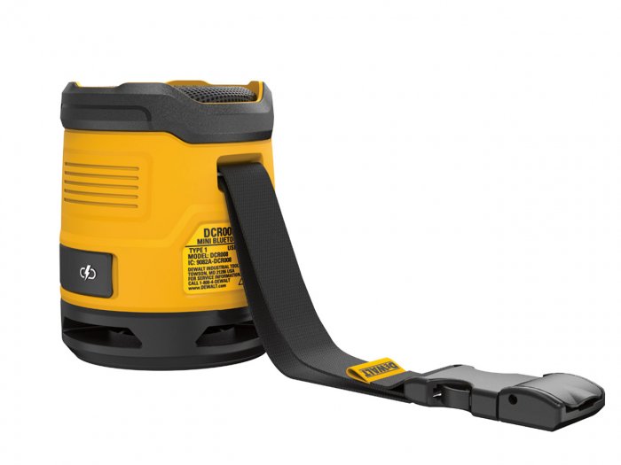Radio Speaker Bluetooth USB TYPE C DEWALT DCR009-XJ