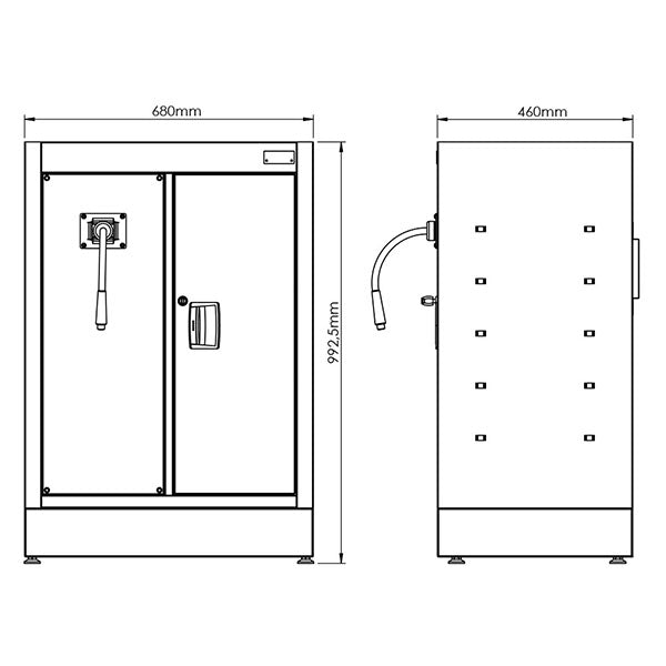 Modulo aria antina Arredo Officina Fasano Tools FG 116V/68D