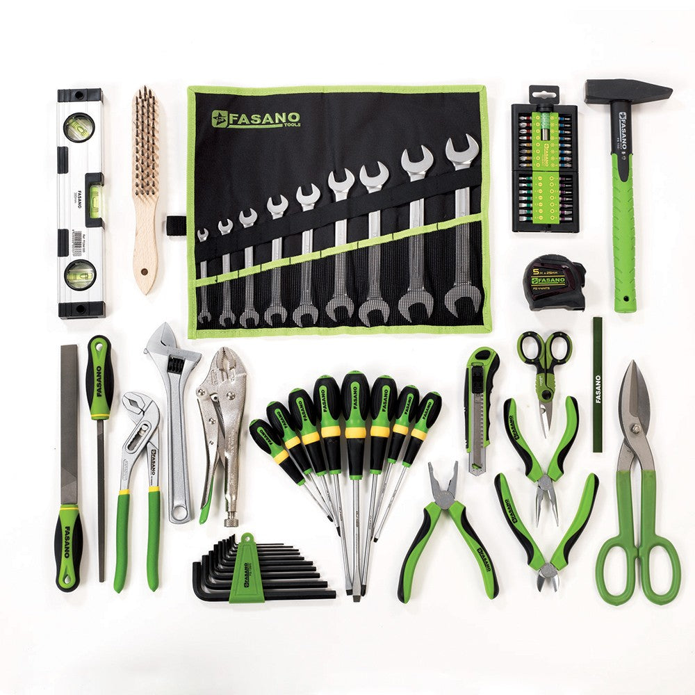 Assortimento 75 utensili manutenzione generica Fasano Tools FG 118/AS75