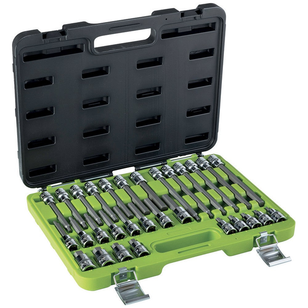SET INSERTI A BUSSOLA CON IMPRONTA ESAGONALI - 1/2" Fasano Tools FG 150H/S30