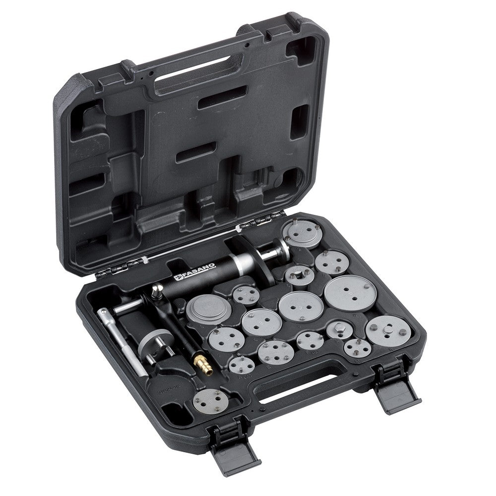 KIT ARRETRATORE PNEUMATICO PER PISTONCINI FRENI A DISCO Fasano Tools FG 199/PF