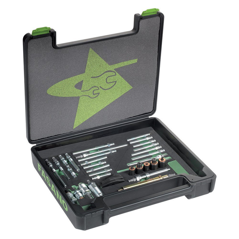 SET FINTI INIETTORI E FINTE CANDELETTE PER SISTEMI DIESEL AUTOVETTURE, VEICOLI COMMERCIALI E MEZZI PESANTI Fasano FG 215/S39