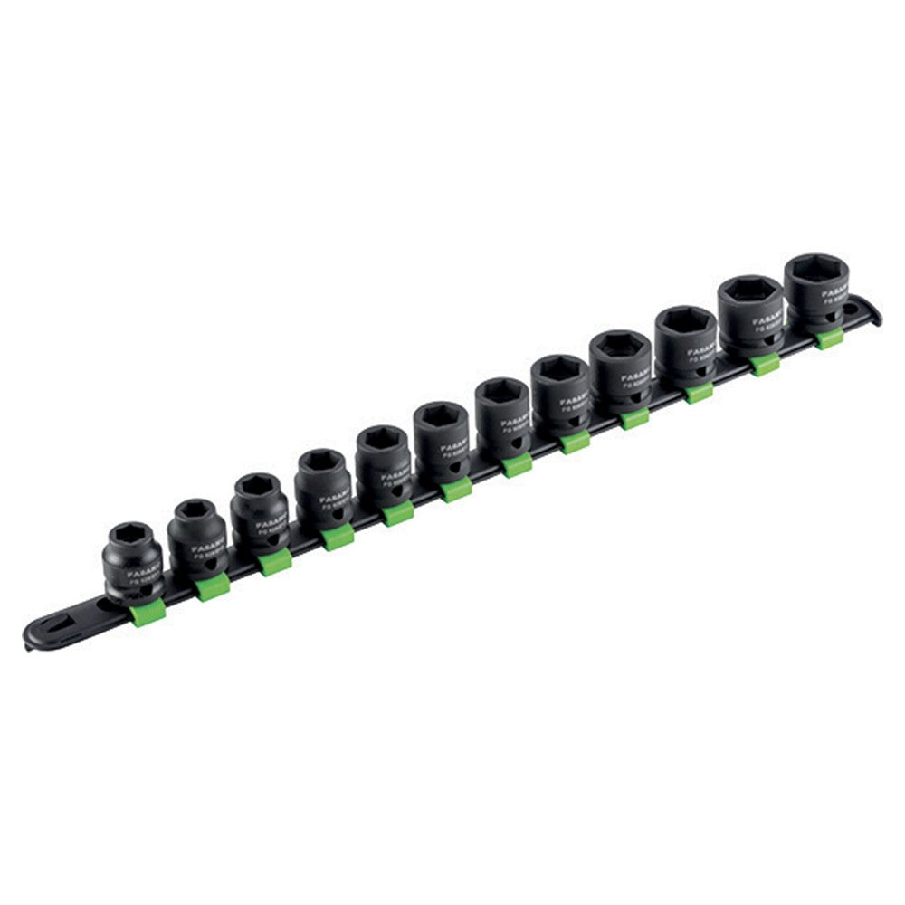 SET CHIAVI A BUSSOLA ESAGONALI RINFORZATE 1/2"-SERIE EXTRA PIATTA Fasano FG 628/S12