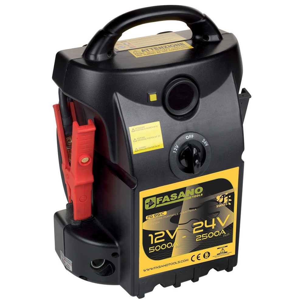 AVVIATORE 12V/24V - 5.000/2.500A Fasano FG 99/C