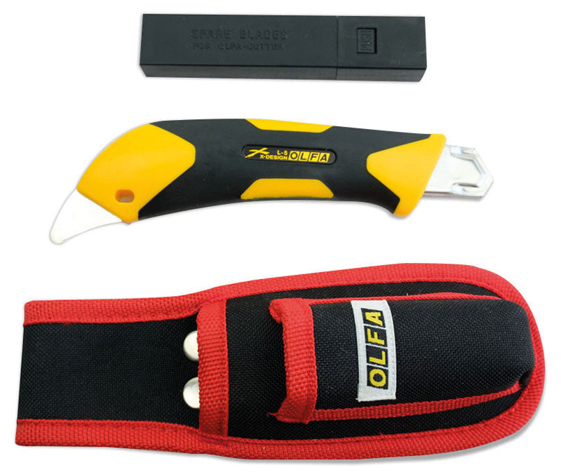 SET 7 PEZZI, CUTTER + LAME Olfa FLOLFA