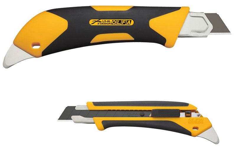 SET 7 PEZZI, CUTTER + LAME Olfa FLOLFA