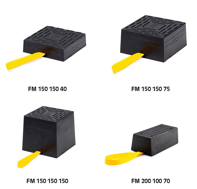 TAMPONI PER PONTI SOLLEVATORI IN POLIURETANO Fermec