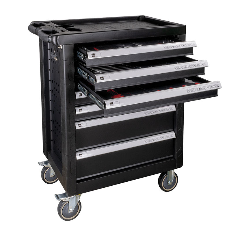 CARRELLO PORTA UTENSILI 7 CASSETTI, CON 172 UTENSILI Fermec FM439042