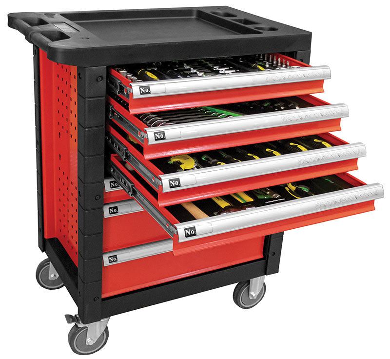 Carrello portautensili Fermec 7 cassetti 172 utensili FM53686