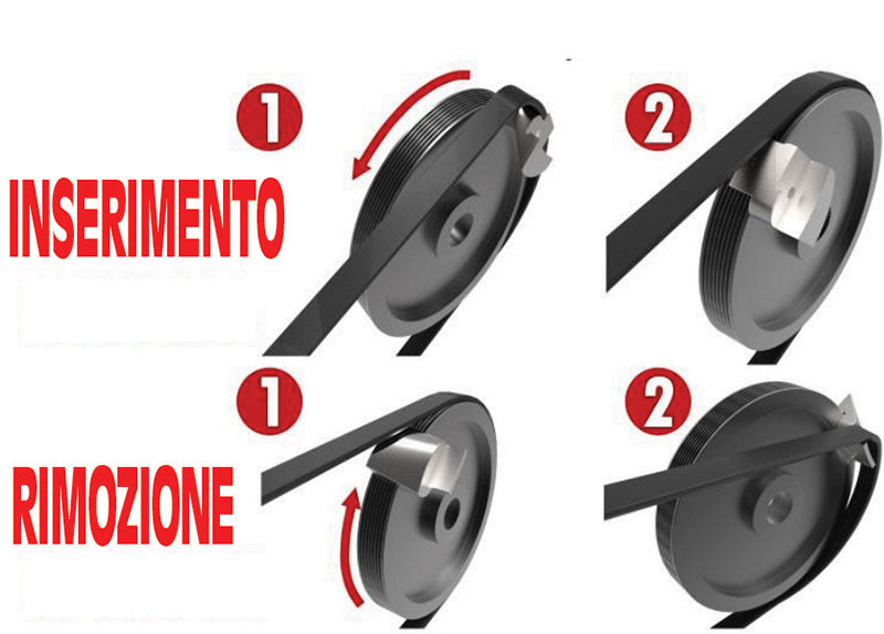 UTENSILE MAGNETICO PER INSERIMENTO E RIMOZIONE CINGHIE ELASTICHE FM8350